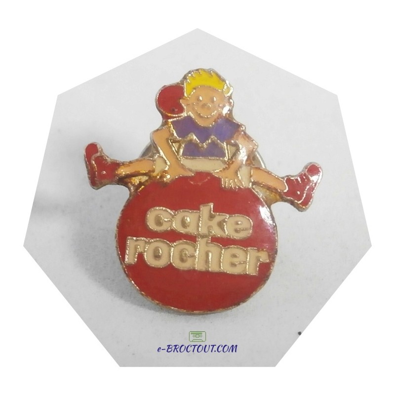 Pin's Série Alimentaire - Cake Rocher Ballon Sauteur -1992