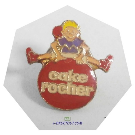 Pin's Série Alimentaire - Cake Rocher Ballon Sauteur -1992