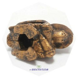 Pièce De Rechange - Jeu D'Échecs Harry Potter : Figurine Pion Échec Or Et Noir Sans Socle - Mattel 2002