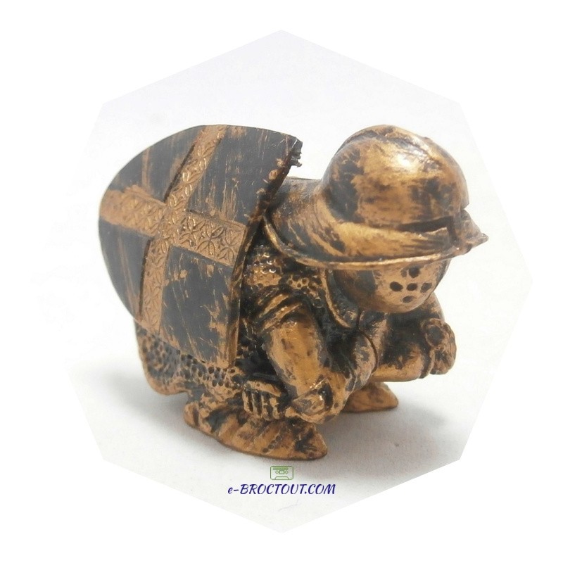Pièce De Rechange - Jeu D'Échecs Harry Potter : Figurine Pion Échec Or Et Noir Sans Socle - Mattel 2002
