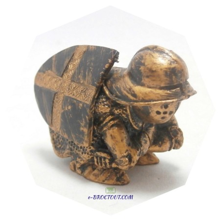 Pièce De Rechange - Jeu D'Échecs Harry Potter : Figurine Pion Échec Or Et Noir Sans Socle - Mattel 2002