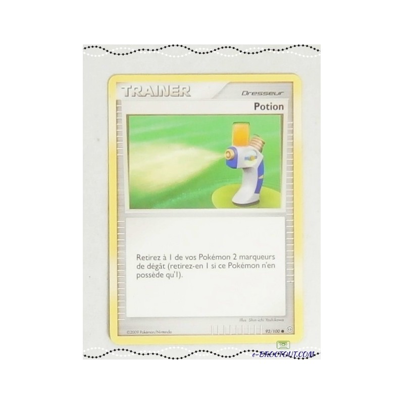 Carte Pokémon Trainer Dresseur - Potion - 92/100 - 2009