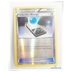 Carte Pokémon Reverse Holo - Recherche D?Énergie 93/114 - Série Noir & Blanc - 2011