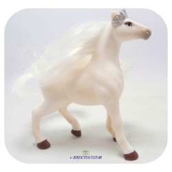 Figurine Bella Sara - Cheval Blanc Bella - Happy Meal - Mcdo 2011