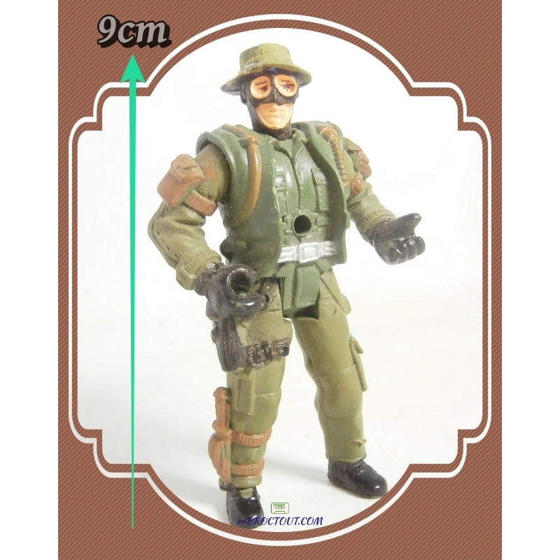 Figurine Militaire : Soldat  Commando de la jungle - Chap Mei