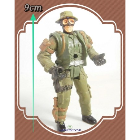 Figurine Militaire : Soldat  Commando de la jungle - Chap Mei