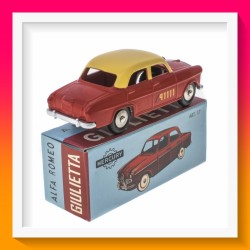 Voiture Miniature De Collection : Taxi Alfa Romeo Giulietta - Reproduction Collection Hachette Mercury