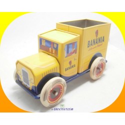 Boite Décorative Banania - Camion Publicitaire Vintage En Métal - Virojanglor 2013