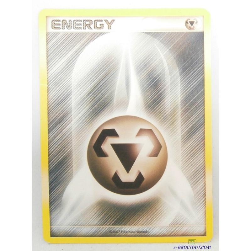 Carte Pokémon - Energy Metal 2007