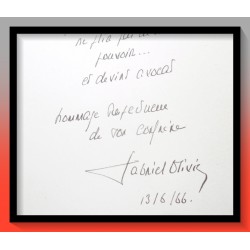 Gabriel OLIVIER : L'affaire du courrier de Lyon