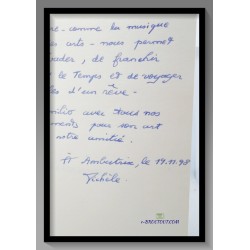 Michèle CLEISS : La fête inachevée - Dédicacé par son auteur