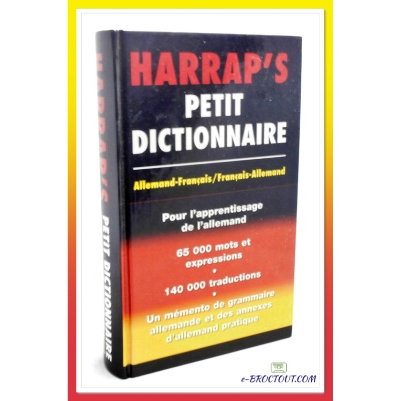 HARRAP'S : Petit dictionnaire Allemand-Français / Français-Allemand