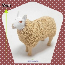 Figurine les animaux de la ferme - Mouton - 7cm
