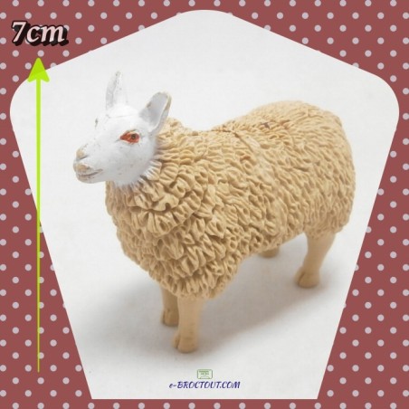 Figurine les animaux de la ferme - Mouton - 7cm