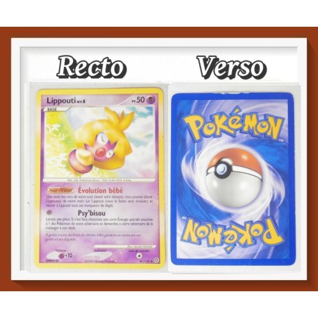 Carte Pokémon - Lippouti 67/132 - Merveilles secrètes - NIV 6 - PV50 - 2008