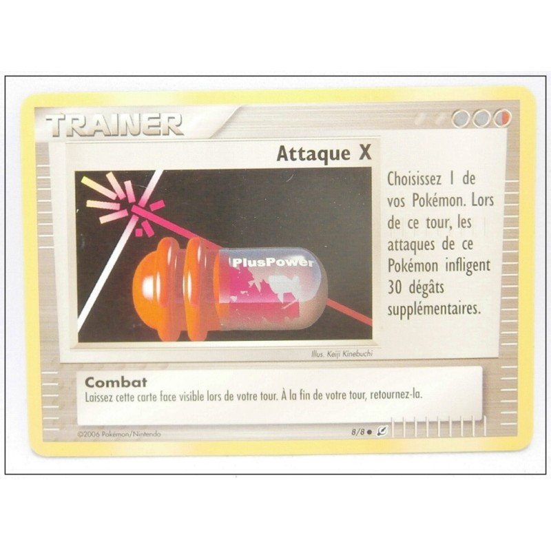 Carte Pokémon - Trainer Attaque 8/8 - 2006