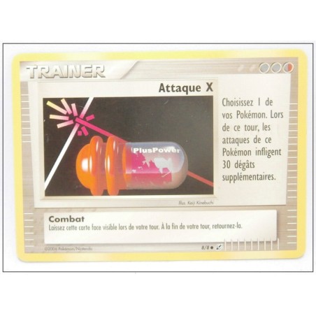 Carte Pokémon - Trainer Attaque 8/8 - 2006