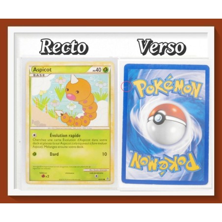 Carte Pokémon Aspicot - Pv40 - 69/95 - 2010