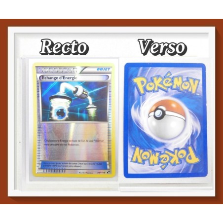 Carte Pokémon Dresseur - Échange d'Énergie Reverse - Noir & Blanc 94/114 - 2011