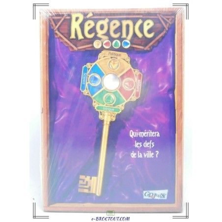 Jeu de société REGENCE : Qui méritera les clefs de la ville ?
