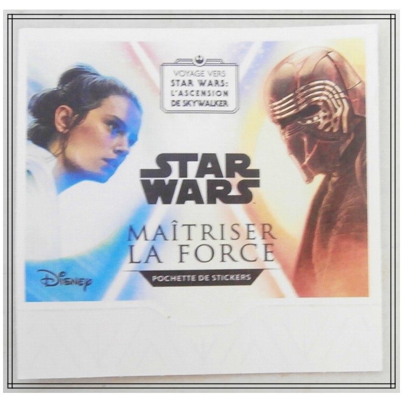 Set Star Wars : Maitriser la force - Stickers Album - Leclerc 2019