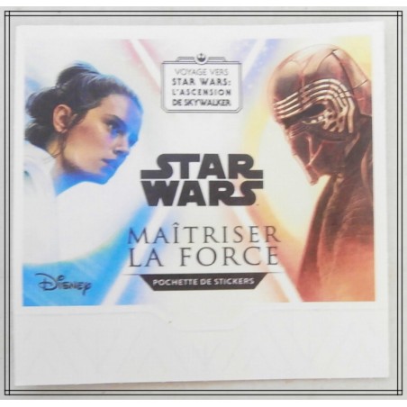 Set Star Wars : Maitriser la force - Stickers Album - Leclerc 2019