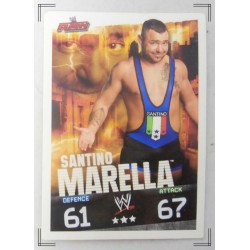 Carte de base WWE - Slam Attax Evolution : Santiano Marella - Topps 2009