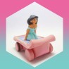 Figurine série Aladdin : La Princesse Jasmine - Happy Meal Mcdo 2004