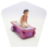 Figurine série Aladdin : Aladdin sur le tapis volant - Happy Meal Mcdo 2004