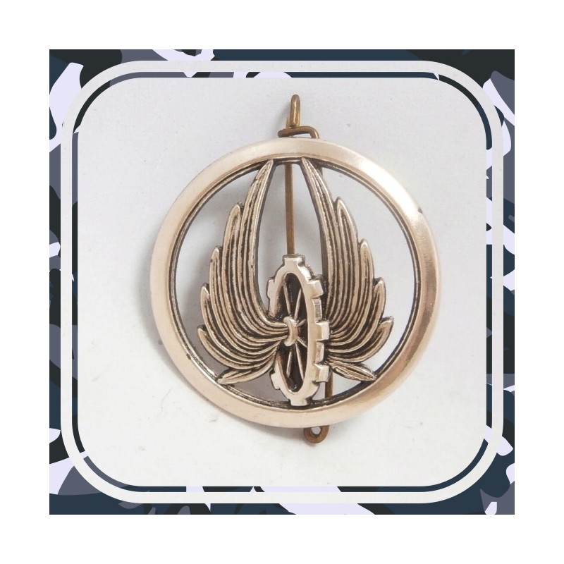 Insigne de béret de l'arme du Train - Armée de Terre - 1980