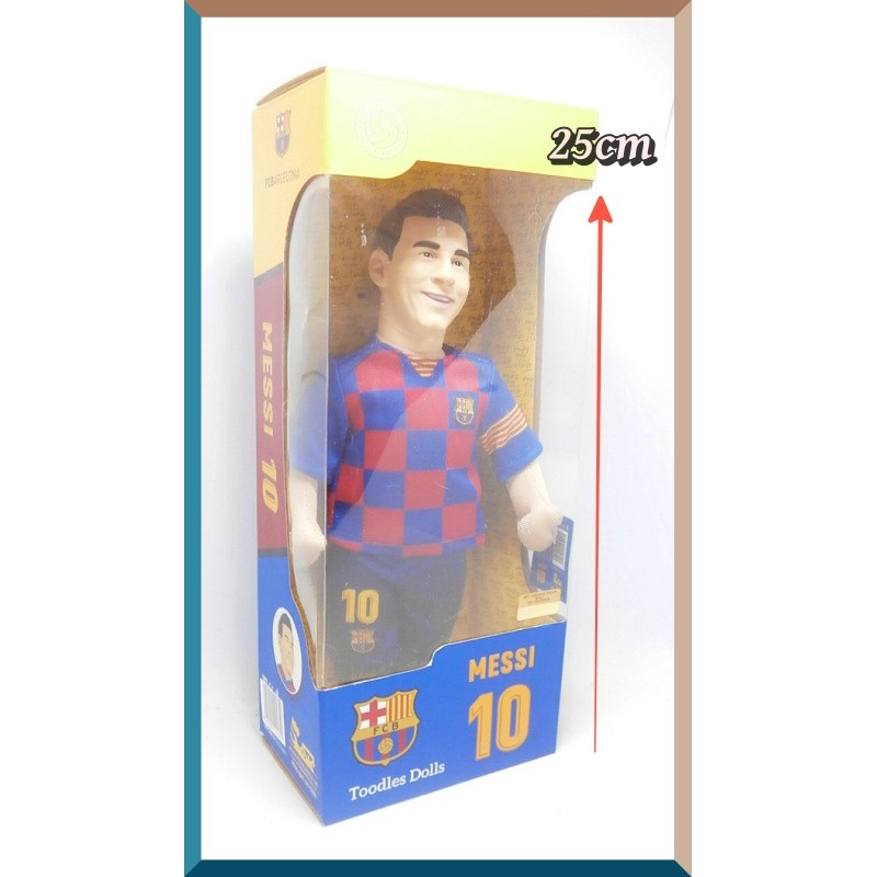 Figurine poupée Messi 10 - F C Barcelone - Toodles Dolls 2019