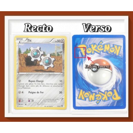 Carte Pokémon Tic - Reverse 10/12 - McDonald's 2011