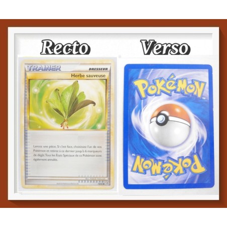 Carte Pokémon Trainer Dresseur - Herbe sauveuse - 79/95 - 2010