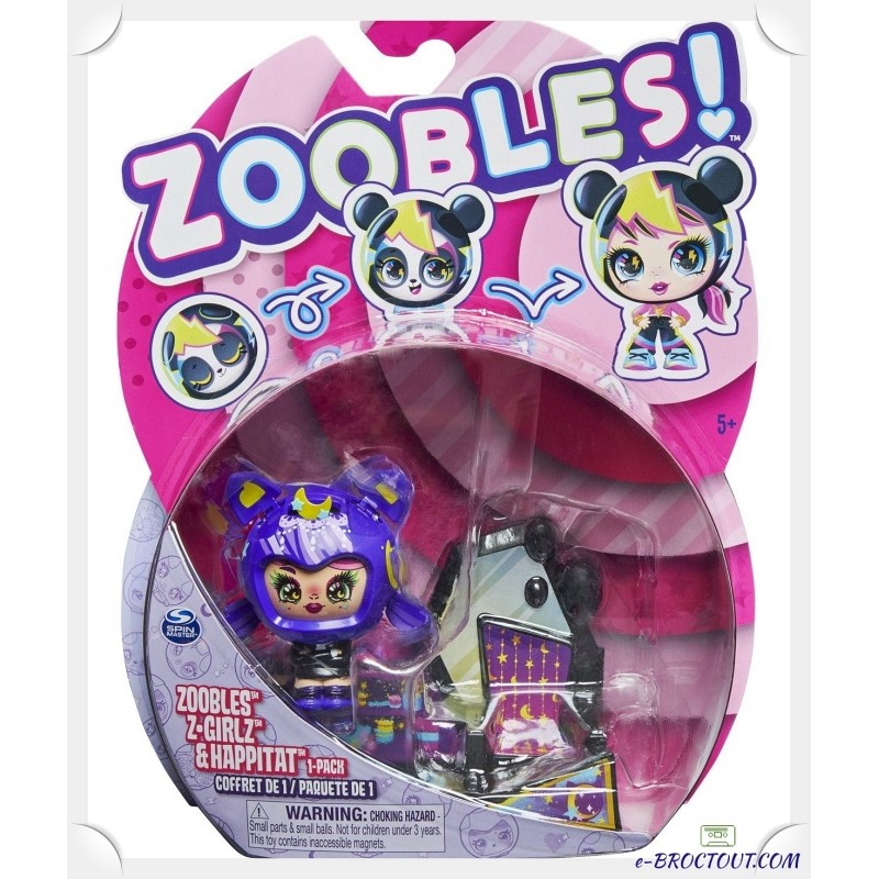 copy of Figurine ZOOBLES - Zoobles et Happitat - 02 figurines