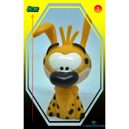 Figurine Marsupilami - Marsupilami Assis - 8cm