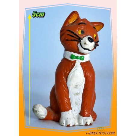 Figurine les Aristochats - Thomas O’Malley le chat -  bully 1982