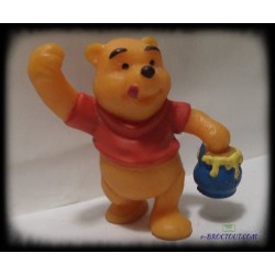 Figurine Winnie L'ourson - Winnie Avec Un Pot De Miel - 6cm