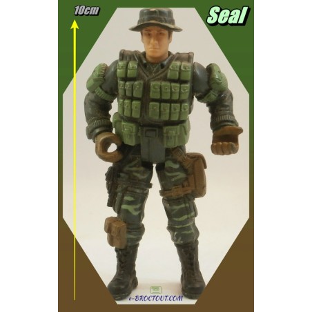 Figurine Militaire - Soldat S.E.A.L Marine - Chap Mei