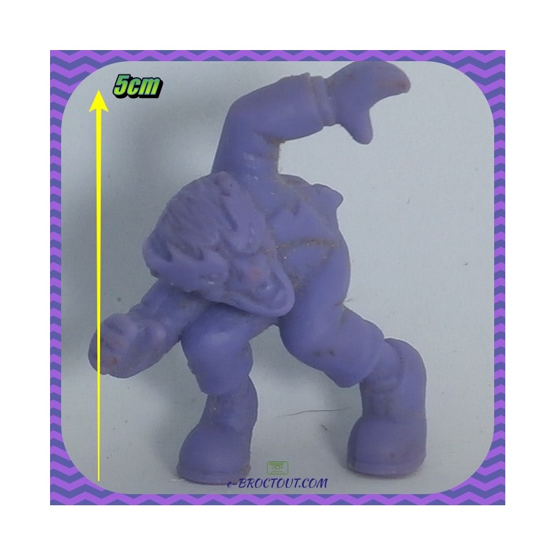 Figurine Monster In My Pocket - Croquemitaine Spring-Heeled Jack Violet N°45 - Série 1 - 1990