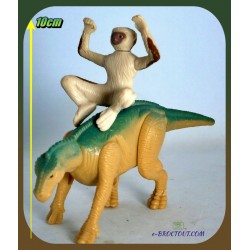 Figurine Série Dinosaure - Aladar l'iguanodon Et Suri le lémurien - Happy Meal - Mcdo 2000