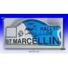 Plaque Rallye De St Marcellin - 5 & 6 Juillet 1997