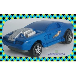 Hot Wheels - Dragster Voiture bleue - Happy Meal - Mcdo 2010