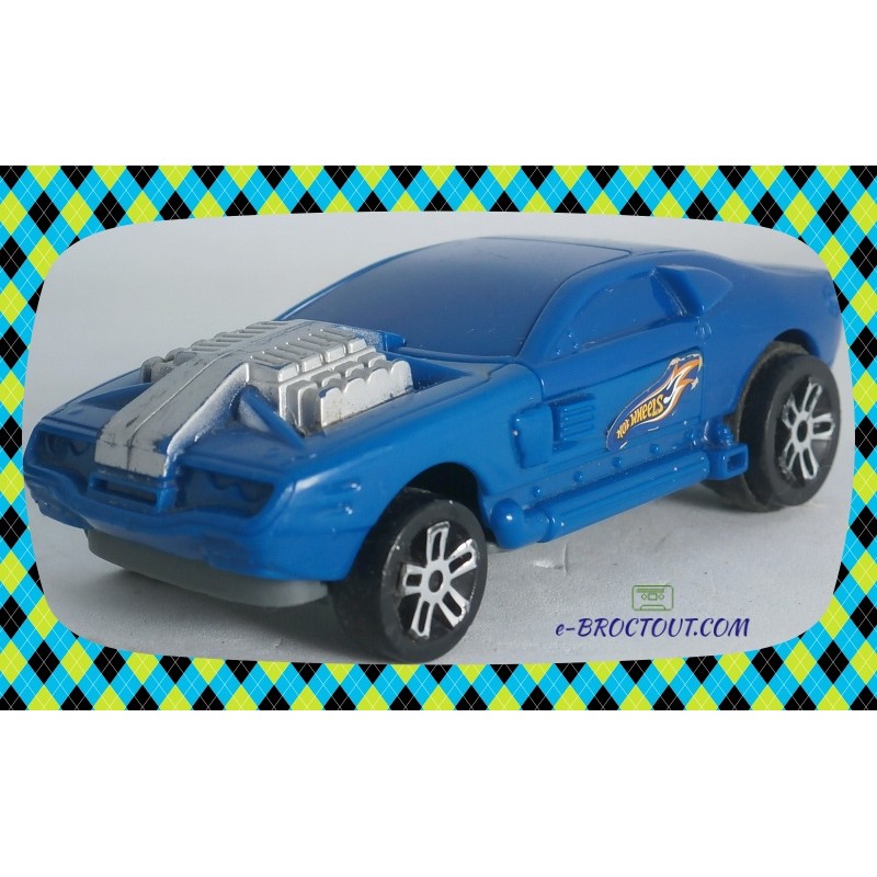 Hot Wheels - Dragster Voiture bleue - Happy Meal - Mcdo 2010