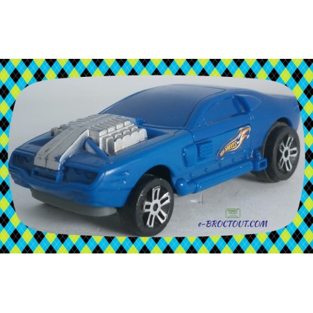 Hot Wheels - Dragster Voiture bleue - Happy Meal - Mcdo 2010